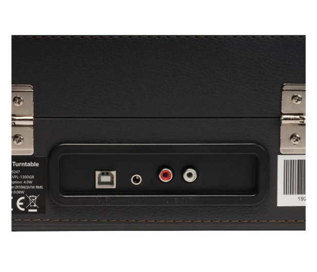 Denver Gramofon Denver VPL-130DGR z USB szary - 1535007 - zdjęcie 12